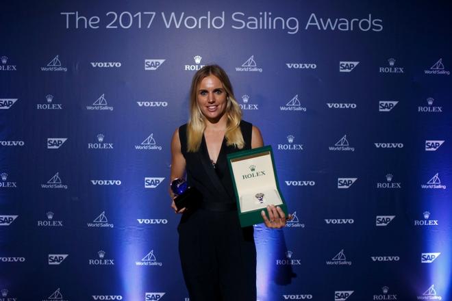 Marit Bouwmeester wins female Rolex WSOY © World Sailing